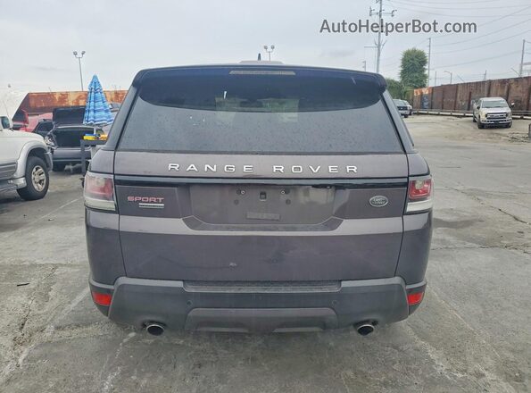 SALWR2EF8GA570642 2016 LAND ROVER RANGE Серый Вид сзади
