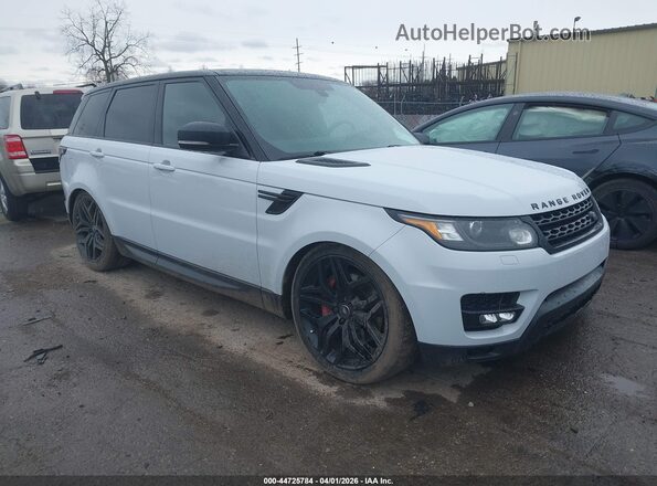 SALWR2EFXGA566639 2016 LAND ROVER RANGE ROVER SPORT White Przód prawy