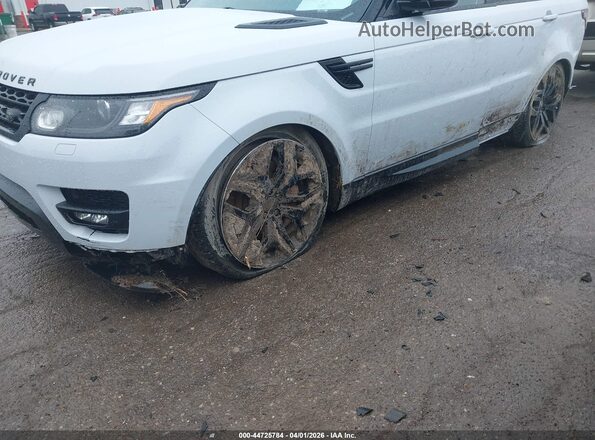 SALWR2EFXGA566639 2016 LAND ROVER RANGE ROVER SPORT White Widok z przodu