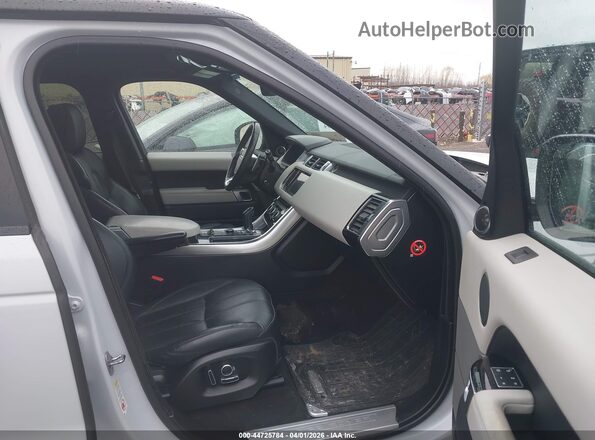 SALWR2EFXGA566639 2016 LAND ROVER RANGE ROVER SPORT White Widok wnętrza z przodu