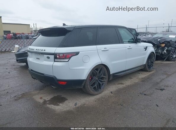 SALWR2EFXGA566639 2016 LAND ROVER RANGE ROVER SPORT White Tył prawy