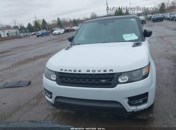 SALWR2EFXGA566639 2016 LAND ROVER RANGE ROVER SPORT White Widok zestawu wskaźników