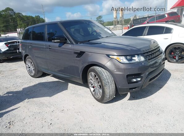 SALWR2FE6HA132046 2017 LAND ROVER RANGE ROVER SPORT Серый Передняя правая четверть