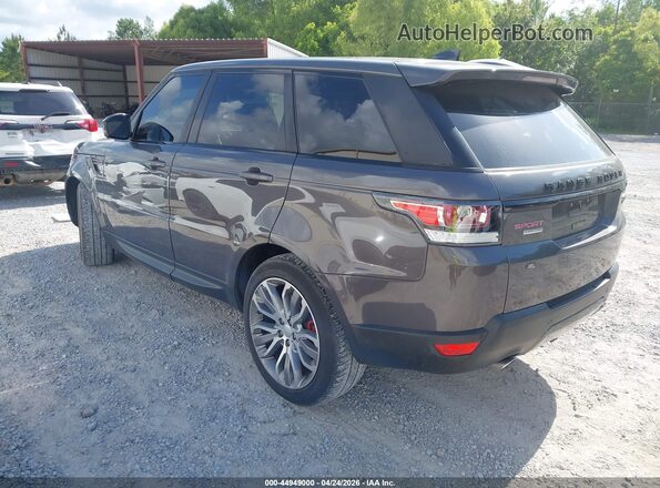 SALWR2FE6HA132046 2017 LAND ROVER RANGE ROVER SPORT Серый Задняя левая четверть