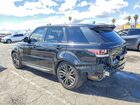 2017 Land Rover Range Rover Sport Sc Black vin: SALWR2FE9HA158401