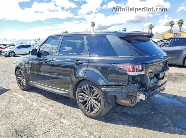 SALWR2FE9HA158401 2017 LAND ROVER RANGE Black Rear left
