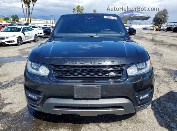 SALWR2FE9HA158401 2017 LAND ROVER RANGE Black Front view