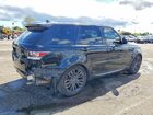 2017 Land Rover Range Rover Sport Sc Black vin: SALWR2FE9HA158401