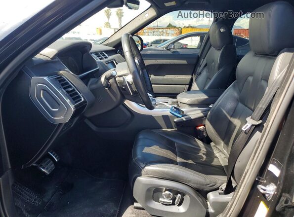 SALWR2FE9HA158401 2017 LAND ROVER RANGE Black Front interior view
