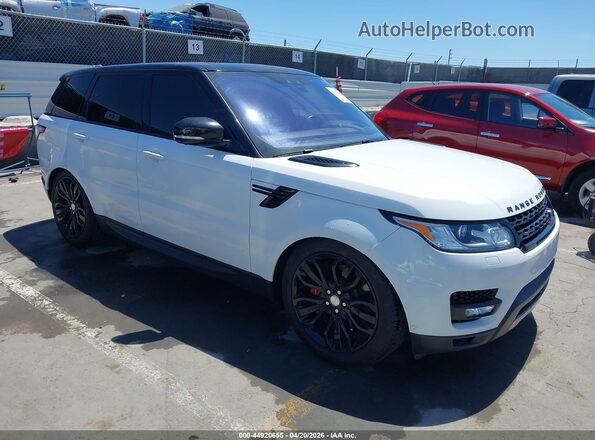 SALWR2FEXHA171836 2017 LAND ROVER RANGE ROVER SPORT White Передня права чверть