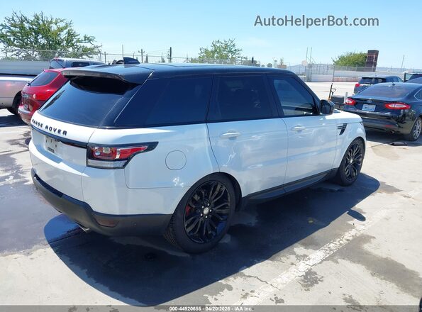 SALWR2FEXHA171836 2017 LAND ROVER RANGE ROVER SPORT White Задня права чверть