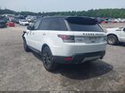 2017 Land Rover Range Rover Sport 3.0l V6 Turbocharged Diesel Hse Td6 White vin: SALWR2FK0HA666925 2017 Land Rover Range Rover Sport 3.0l V6 Turbocharged Diesel Hse Td6 White vin: SALWR2FK0HA666925