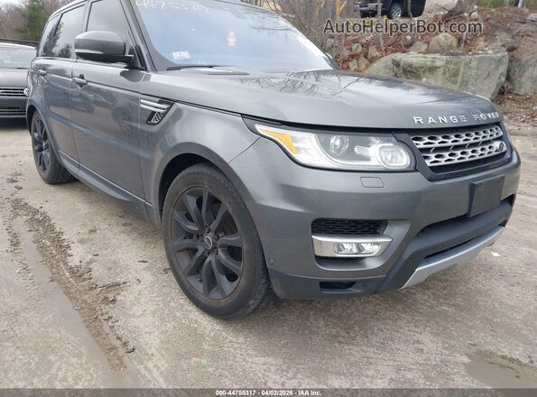 SALWR2FK1HA668151 2017 LAND ROVER RANGE ROVER SPORT Gray Przód prawy
