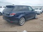 2017 Land Rover Range Rover Sport 3.0l V6 Supercharged Hse Blue vin: SALWR2FV6HA685554