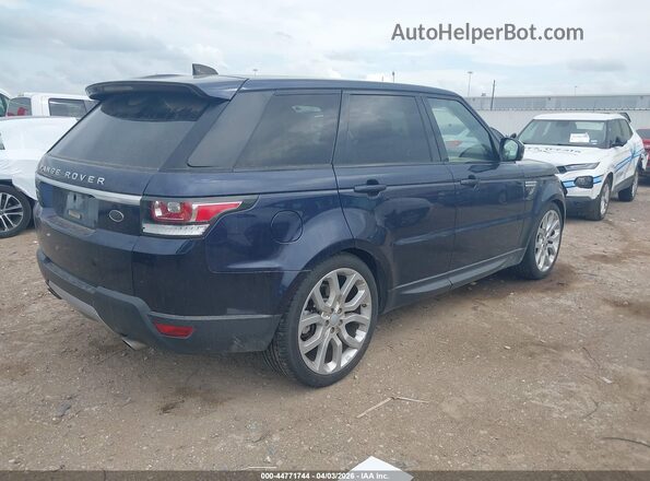 SALWR2FV6HA685554 2017 LAND ROVER RANGE ROVER SPORT Blue Rear right