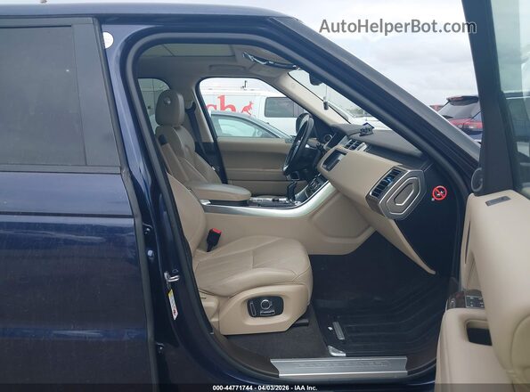 SALWR2FV6HA685554 2017 LAND ROVER RANGE ROVER SPORT Blue Front interior view