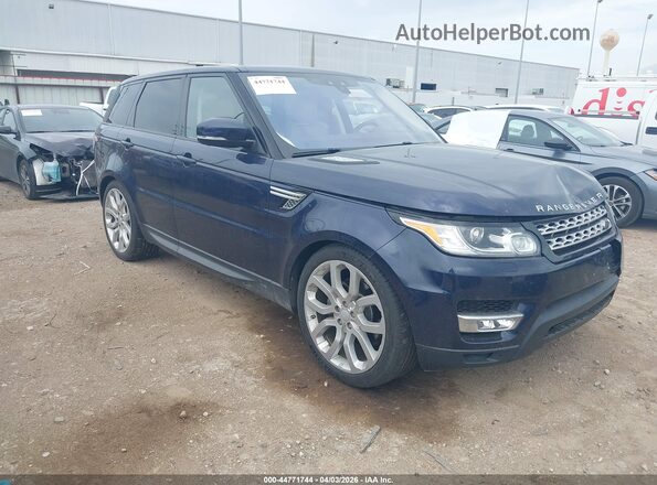SALWR2FV6HA685554 2017 LAND ROVER RANGE ROVER SPORT Blue Front right