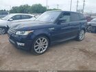2017 Land Rover Range Rover Sport 3.0l V6 Supercharged Hse Blue vin: SALWR2FV6HA685554