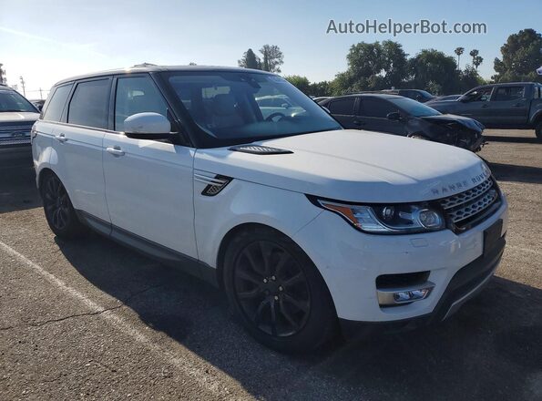 SALWR2FV9HA677349 2017 LAND ROVER RANGE Белый Передняя правая четверть