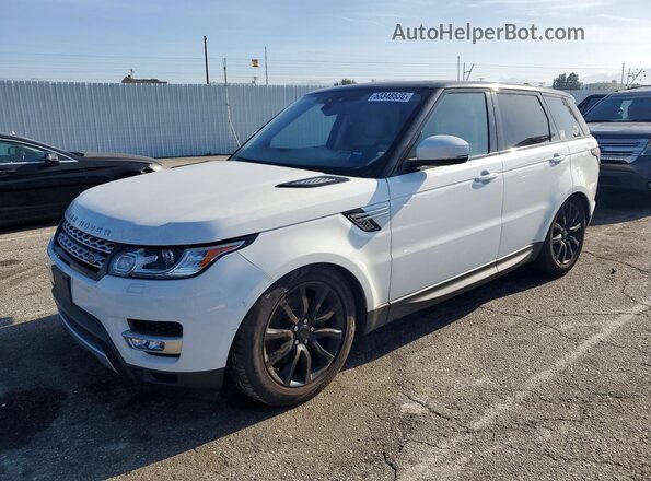 SALWR2FV9HA677349 2017 LAND ROVER RANGE Белый Передняя левая четверть