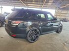 2017 Land Rover Range Rover Sport Hse Черный vin: SALWR2FVXHA147083