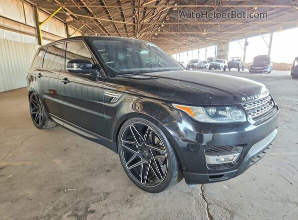 SALWR2FVXHA147083 2017 LAND ROVER RANGE Черный Передняя правая четверть