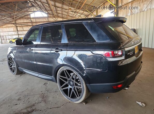 SALWR2FVXHA147083 2017 LAND ROVER RANGE Черный Задняя левая четверть