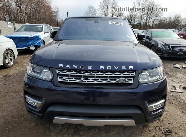 SALWR2FVXHA677411 2017 LAND ROVER RANGE Blue Вид спереду