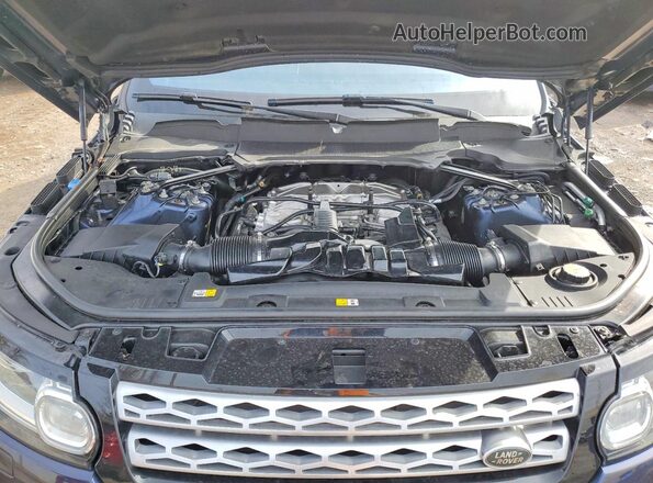 SALWR2FVXHA677411 2017 LAND ROVER RANGE Blue Вид підкапотного простору