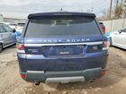 2017 Land Rover Range Rover Sport Hse Blue vin: SALWR2FVXHA677411