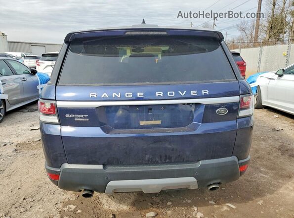 SALWR2FVXHA677411 2017 LAND ROVER RANGE Blue Вид ззаду