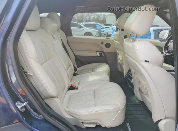 SALWR2FVXHA677411 2017 LAND ROVER RANGE Blue Вид задньої частини салону