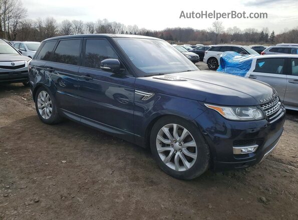 SALWR2FVXHA677411 2017 LAND ROVER RANGE Blue Передня права чверть