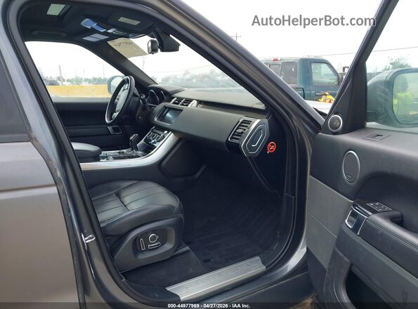 SALWR2KF3GA102824 2016 LAND ROVER RANGE ROVER SPORT Серый Вид салона спереди