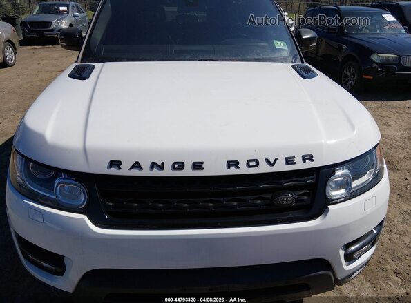 SALWR2KF3GA557799 2016 LAND ROVER RANGE ROVER SPORT White Вид спереду