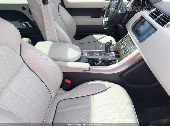SALWR2KF3GA658860 2016 LAND ROVER RANGE ROVER SPORT Серый Вид салона спереди