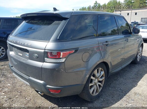 SALWR2KF3GA658860 2016 LAND ROVER RANGE ROVER SPORT Серый Задняя правая четверть