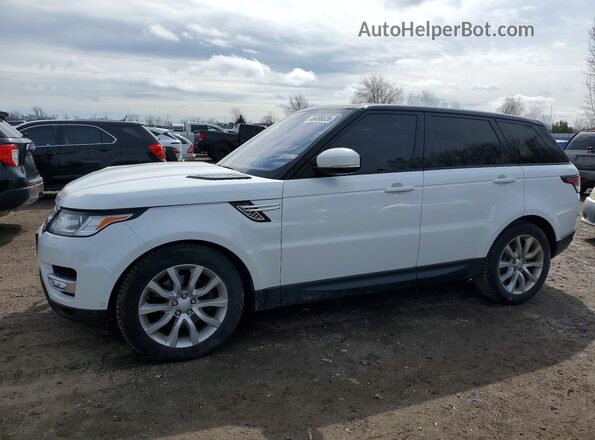 SALWR2KF4GA110768 2016 LAND ROVER RANGE ROVER Белый Передняя левая четверть