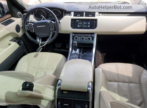 SALWR2KF4GA110768 2016 LAND ROVER RANGE ROVER Белый Вид панели приборов