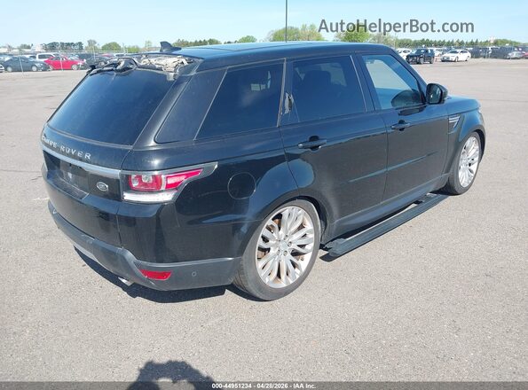 SALWR2KF4GA549341 2016 LAND ROVER RANGE ROVER SPORT Black Tył prawy