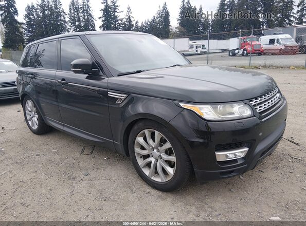 SALWR2KF5GA560347 2016 LAND ROVER RANGE ROVER SPORT Black Передня права чверть