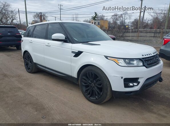 SALWR2KFXGA107650 2016 LAND ROVER RANGE ROVER SPORT White Front right