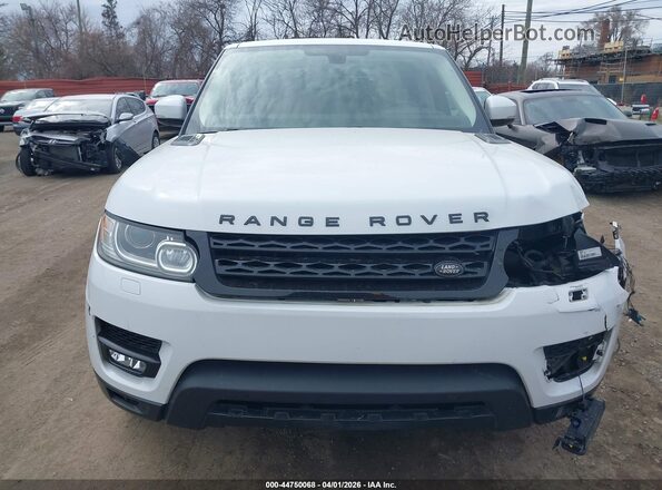 SALWR2KFXGA107650 2016 LAND ROVER RANGE ROVER SPORT White Instrument cluster view