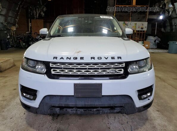 SALWR2PF0GA657657 2016 LAND ROVER RANGE White Widok z przodu