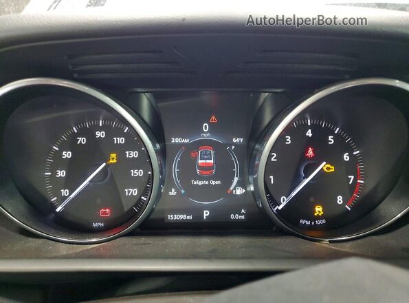 SALWR2PF0GA657657 2016 LAND ROVER RANGE White Widok zestawu wskaźników