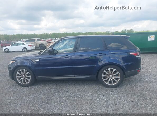 SALWR2PF1GA664116 2016 LAND ROVER RANGE ROVER SPORT Blue Widok wnętrza 360 stopni