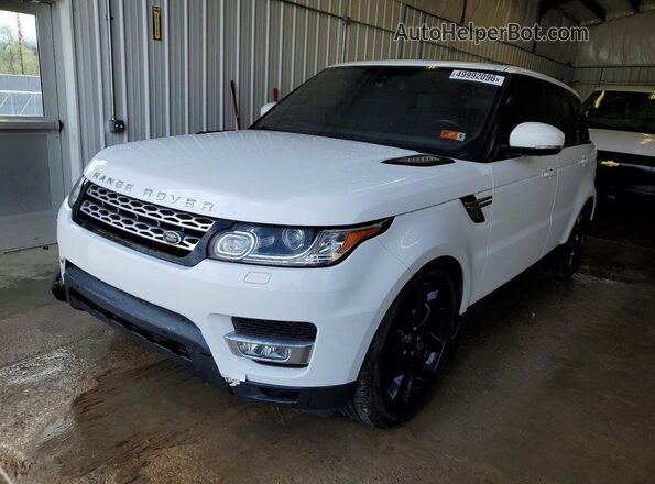 SALWR2PF4GA118071 2016 LAND ROVER RANGE Белый Передняя левая четверть