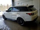 2016 Land Rover Range Rover Sport Hse Белый vin: SALWR2PF4GA118071