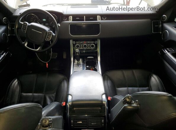 SALWR2PF4GA118071 2016 LAND ROVER RANGE Белый Вид панели приборов