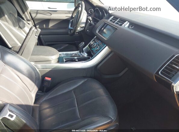 SALWR2PF7GA118274 2016 LAND ROVER RANGE ROVER SPORT Black Widok wnętrza z przodu